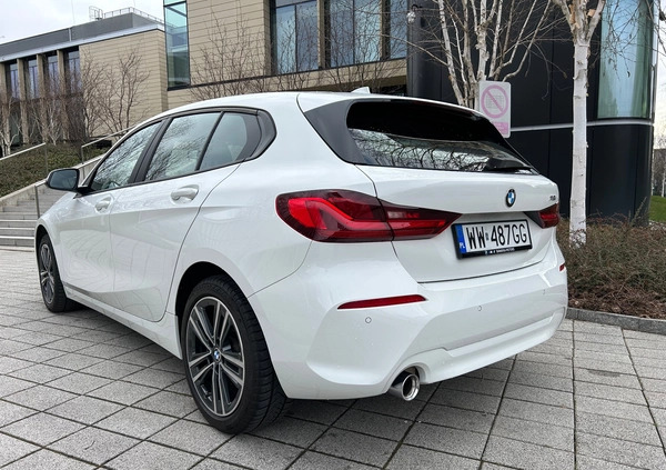 BMW Seria 1 cena 96000 przebieg: 41000, rok produkcji 2020 z Warszawa małe 92